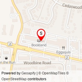 Mino's Village Takeout on Princess Street, Kingston Ontario - location map