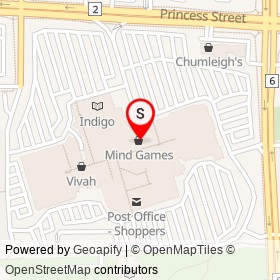 Lush on Gardiners Road, Kingston Ontario - location map