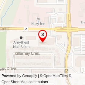 U-Haul on Killarney Crescent, Kingston Ontario - location map