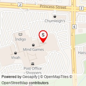 EB Games on Gardiners Road, Kingston Ontario - location map