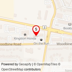 Touchless Car Wash on Woodbine Road, Kingston Ontario - location map