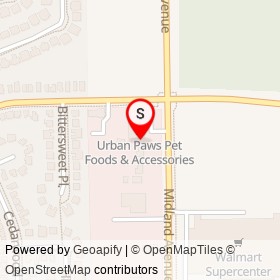 Cataraqui Pet Hospital on Midland Avenue, Kingston Ontario - location map