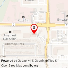 Mission Thrift Store on Princess Street, Kingston Ontario - location map