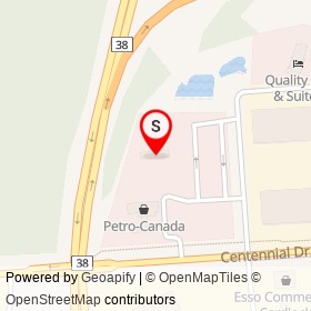 Petro Pass on Gardiners Road, Kingston Ontario - location map