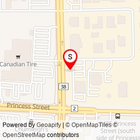 RBC on Gardiners Road, Kingston Ontario - location map