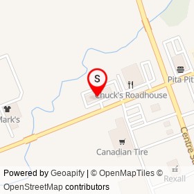 Napanee Fish & Chips on Jim Kimmett Boulevard, Napanee Ontario - location map