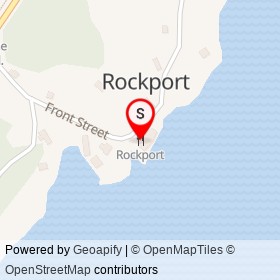 Rockport on Front Street, Leeds and the Thousand Islands Ontario - location map