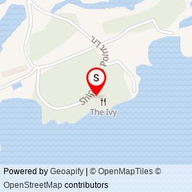 The Skiff Café on Shipman's Point Lane, Leeds and the Thousand Islands Ontario - location map