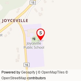 No Name Provided on Joyceville Road,  Ontario - location map