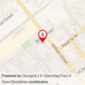 Zajacz Dental Centre on William Street, Brockville Ontario - location map