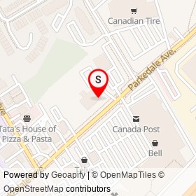 JL Truck & Trailer Maintenance on Parkedale Avenue, Brockville Ontario - location map