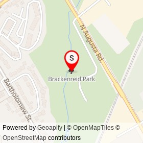 Brackenreid Park on , Brockville Ontario - location map