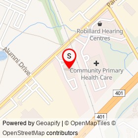 Brockville Police Service on Parkedale Avenue, Brockville Ontario - location map