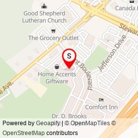 Total Image on Kent Boulevard, Brockville Ontario - location map