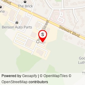 Krown on Chelsea Street, Brockville Ontario - location map