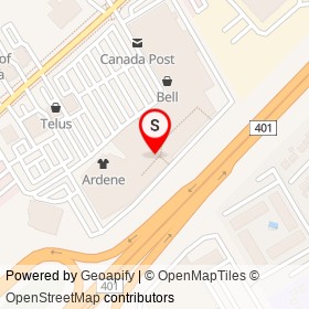 Studio 9 on Parkedale Avenue, Brockville Ontario - location map