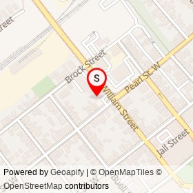 Quickie on William Street, Brockville Ontario - location map
