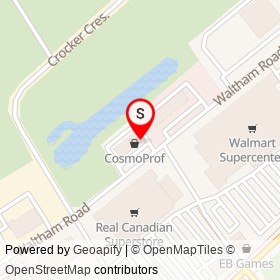 Compu-Silv on Waltham Road, Brockville Ontario - location map