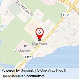 MacEwen on County Road 2, Edwardsburgh/Cardinal Ontario - location map