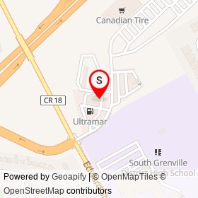 Pizza Pizza on Prescott Centre Drive, Prescott Ontario - location map