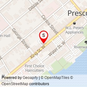 PharmaChoice on King Street West, Prescott Ontario - location map