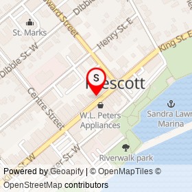 Star Wellness on King Street West, Prescott Ontario - location map