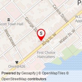 RBC on George Street, Prescott Ontario - location map