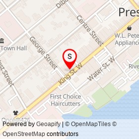 Shields Massage Therapy on King Street West, Prescott Ontario - location map
