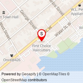 First Choice Haircutters on King Street West, Prescott Ontario - location map