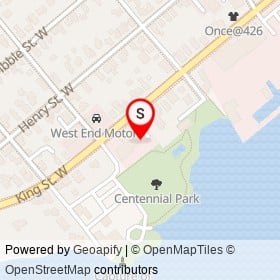 dentistry @ Prescott on King Street West, Prescott Ontario - location map