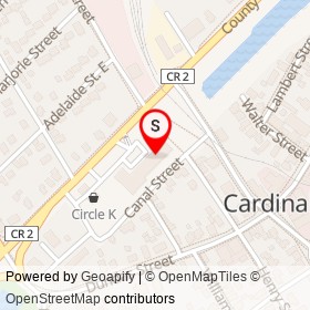 Cardinal Deli on County Road 2, Edwardsburgh/Cardinal Ontario - location map
