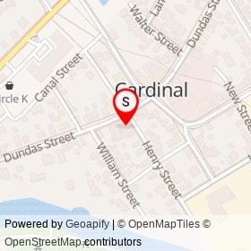 Madmacs Furniture and Appliances on Dundas Street, Edwardsburgh/Cardinal Ontario - location map