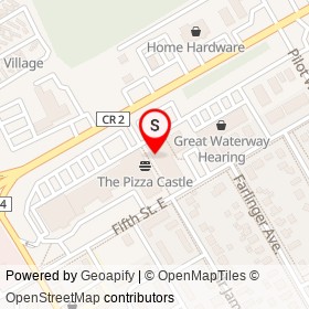 Gregor's Place on Main Street, South Dundas Ontario - location map