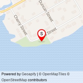 Duncan Park on , South Dundas Ontario - location map
