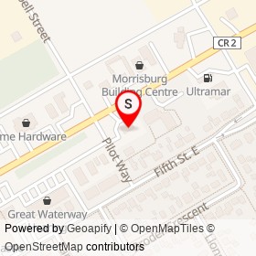 Pet Valu on County Road 2, South Dundas Ontario - location map