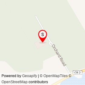 Marlin Orchards & Garden Centre on Orchard Road, South Glengarry Ontario - location map