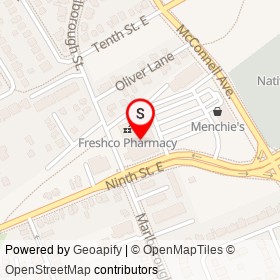 FreshCo on Ninth Street East, Cornwall Ontario - location map