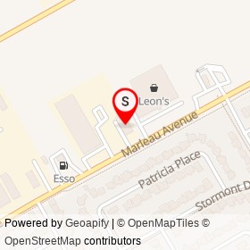 NAPA Auto Parts on Marleau Avenue, Cornwall Ontario - location map