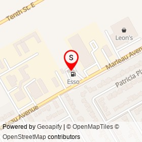Tim Hortons on Marleau Avenue, Cornwall Ontario - location map