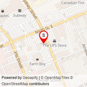 The Beer Store on Sydney Street, Cornwall Ontario - location map