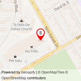 Urban Planet on Second Street East, Cornwall Ontario - location map