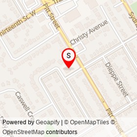 Fairstone Financial on Twelfth Street West, Cornwall Ontario - location map