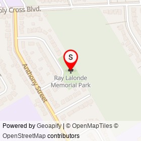 Ray Lalonde Memorial Park on , Cornwall Ontario - location map