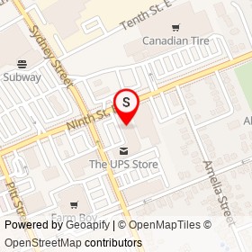 241 Pizza on Ninth Street East, Cornwall Ontario - location map