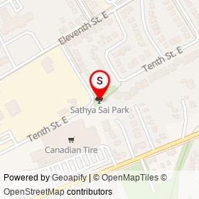 Sathya Sai Park on , Cornwall Ontario - location map