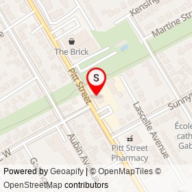 Bangkok Noodle Soup & Grill on Pitt Street, Cornwall Ontario - location map