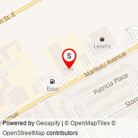 Benson Auto Parts on Marleau Avenue, Cornwall Ontario - location map