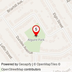 Alguire Park on , Cornwall Ontario - location map