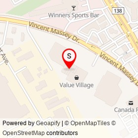 First Choice Haircutters on Demontigny Street, Cornwall Ontario - location map