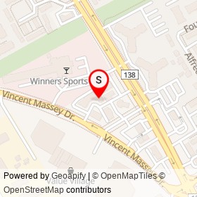 Love Sushi on Vincent Massey Drive, Cornwall Ontario - location map